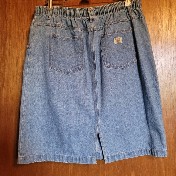 Blassport Ladies Denim Skirt Blue Size 10 - Picture 7 of 8